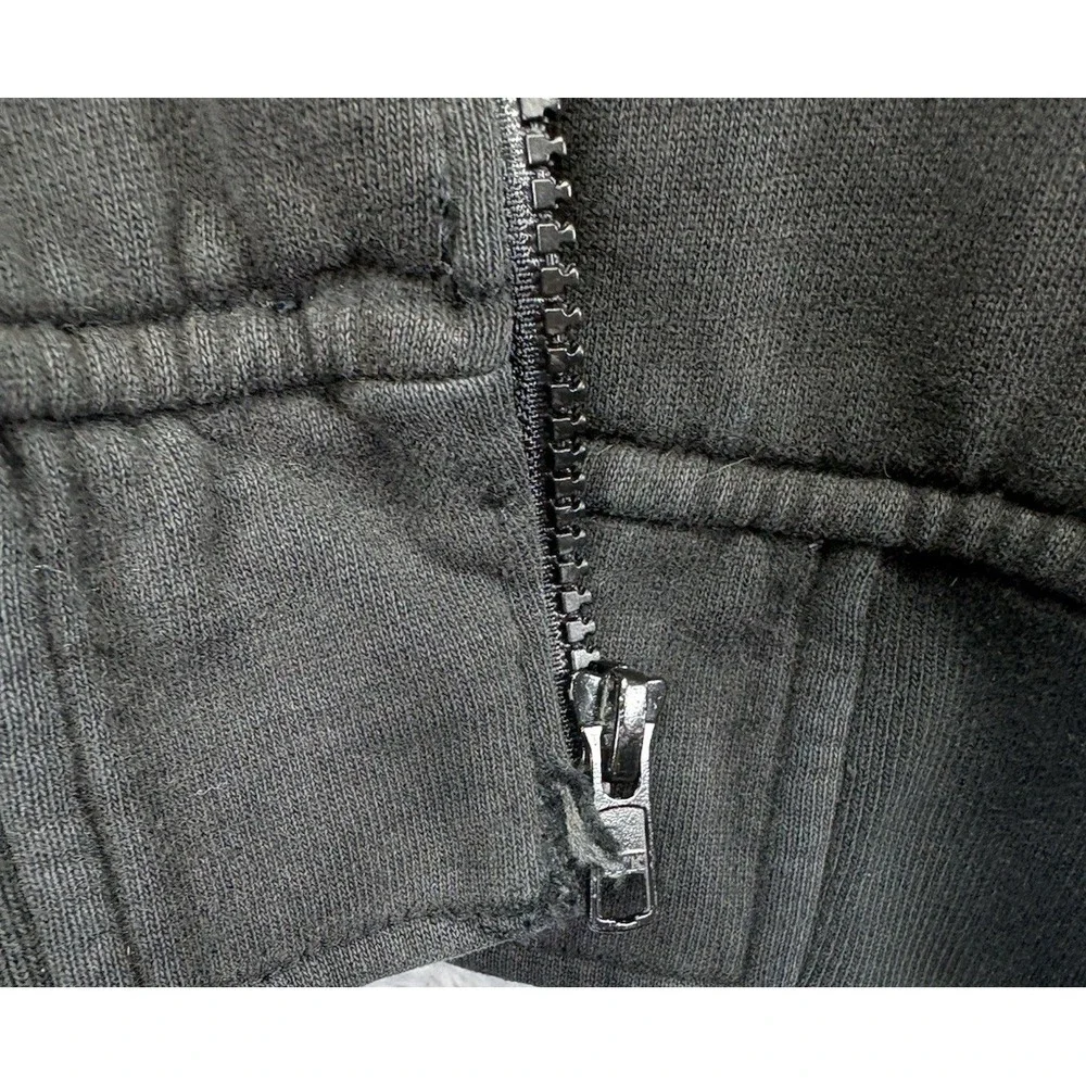 VTG 90s Polo Ralph Lauren Mens XL Track Jacket Black White Stripe Full Zip